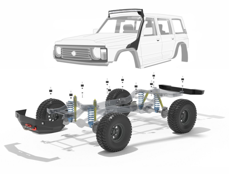 patrol y60 5D body lift