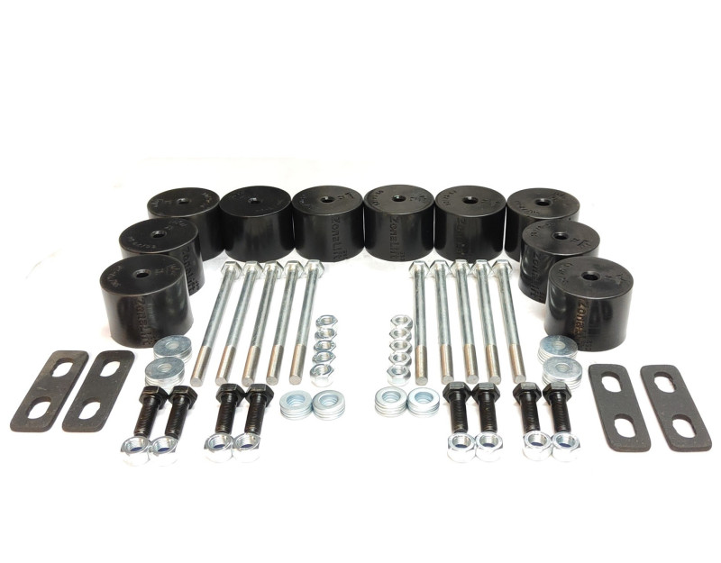 SsangYoung Rexton Body Lift 50mm 5cm 2 cale 4x4 offroad karoseria poduszki ramy rama zonalift590